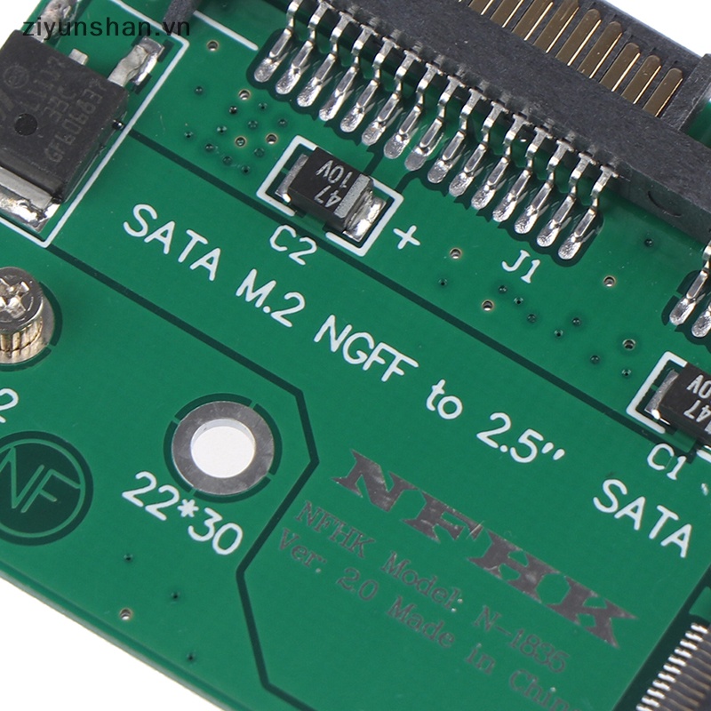 Card Chuyển Đổi Ổ Cứng ziyunshan M.2 NGFF ssd 2.5 inch sata3 Chuyên Dụng