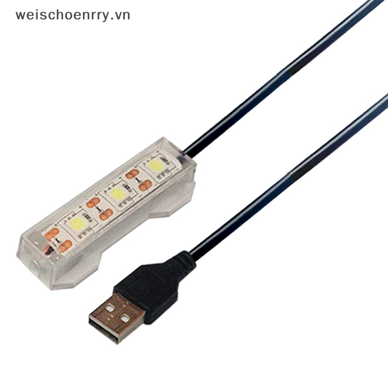 Bể Cá Mini Có Đèn LED Và Cổng Sạc USB Bằng Nhựa