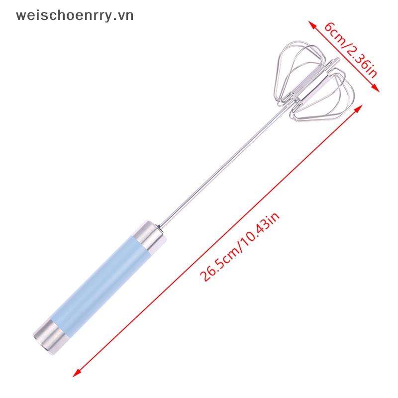 Dụng Cụ Đánh Trứng Bán Tự Động Bằng Thép Không Gỉ