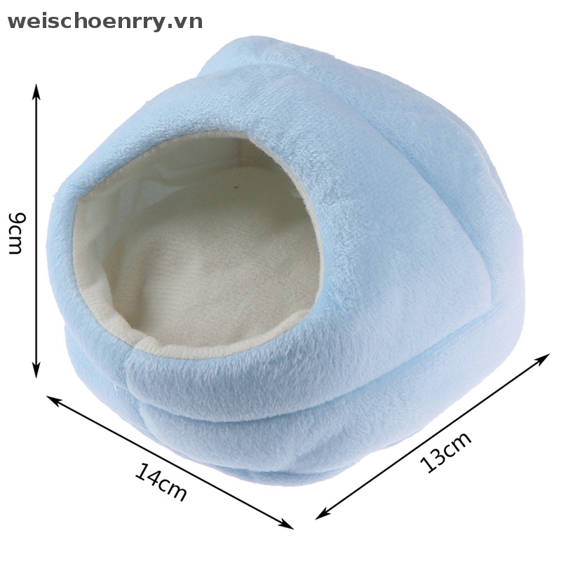 Võng Treo Giữ Ấm Mùa Đông Bằng Vải Lông Cừu Cho Chuột Hamster