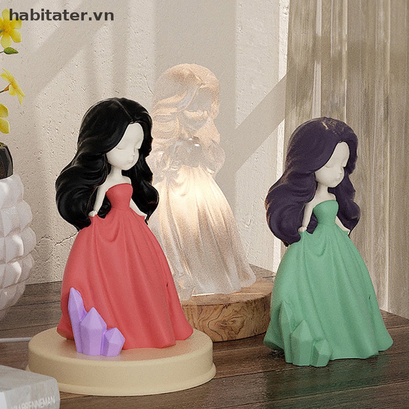 Khuôn Silicon Tạo Hình Chân Dung Công Chúa Mặc Đầm Cưới 3D