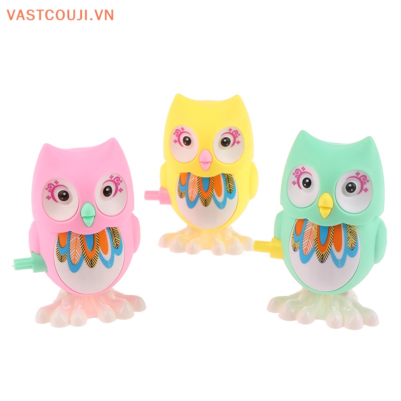 Đồ Chơi Lên Dây Cót Hình Chim Cú Dễ Thương Cho Bé