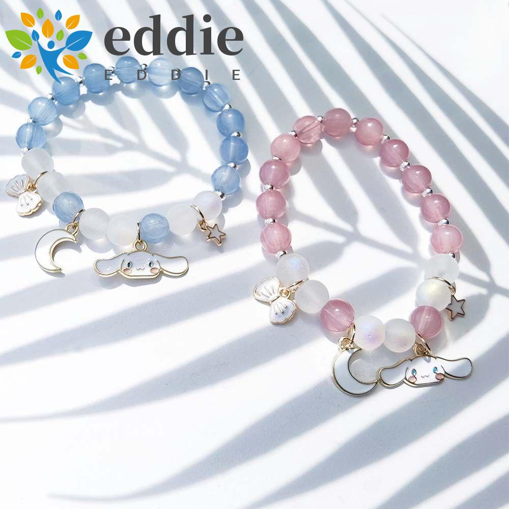 Vòng Tay Dây Co Giãn Mặt Hình Chú Chó Cinnamoroll 26Eddie Dễ Thương|Vòng Tay Phong Cách Hàn Quốc