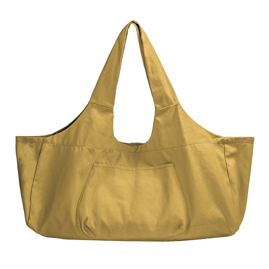 Túi Đựng Thẻ Thảm Tập Yoga / Thể Thao Ngoài Trời Sức Chứa Lớn Bằng Chất Liệu Canvas