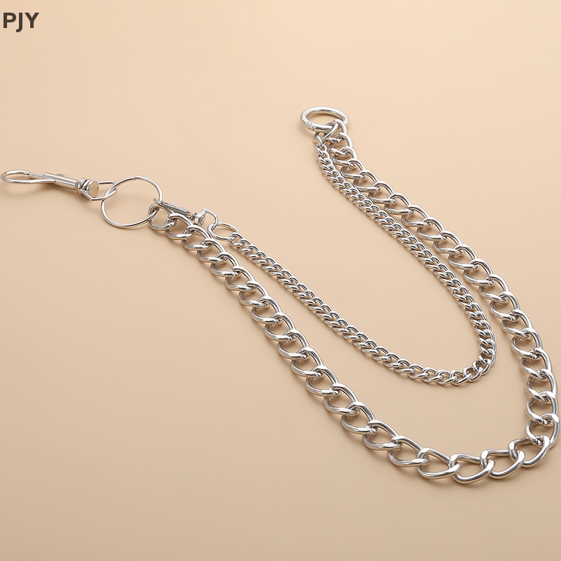 Dây Xích Hai Lớp Gắn Thắt Lưng Quần Jean Phong Cách Punk Hip Hop PJ