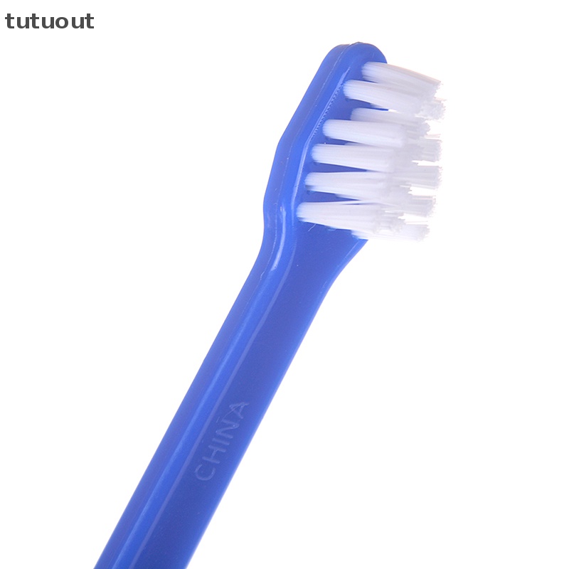 Bàn Chải Đánh Răng Hai Đầu Cho Thú Cưng 1 Cái Vn VN