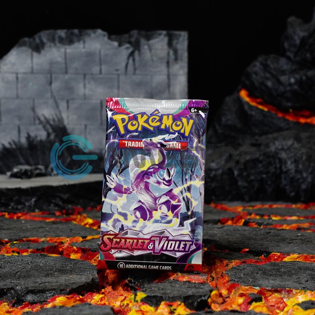 Thẻ bài Pokemon TCG Scarlet and Violet Booster Pack phiên bản tiếng Anh POKTCGUSBP78