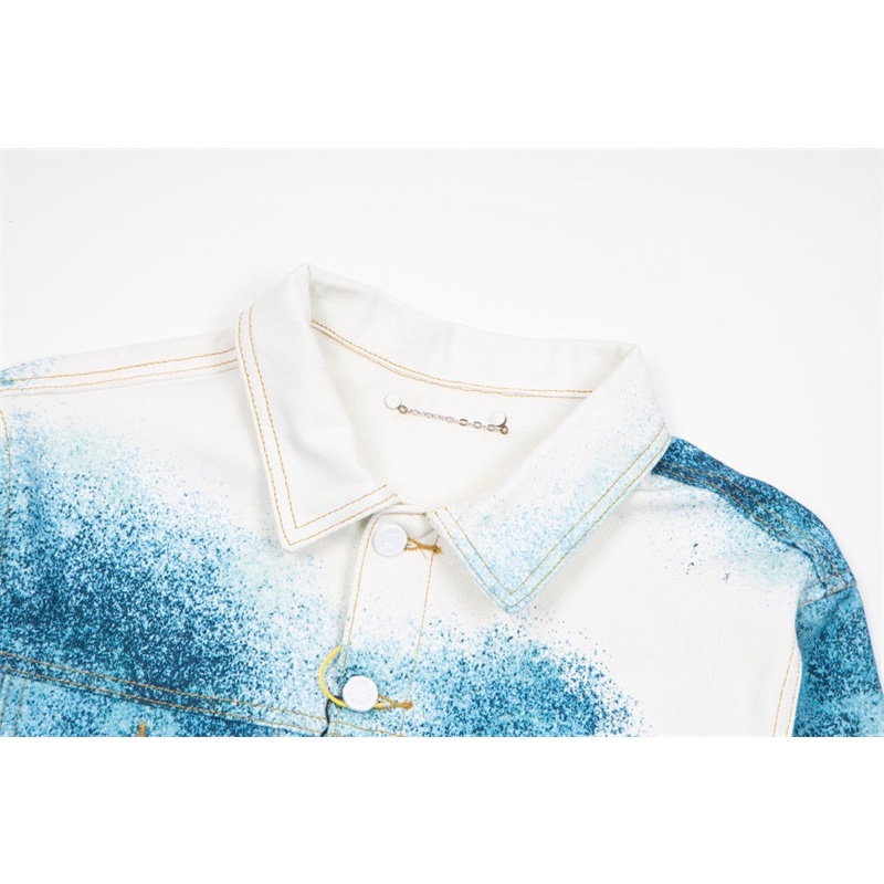 Áo Khoác denim L88v88 &amp; SPR &amp; AY 88-Trend Thời Trang Đường Phố Cao Cấp Dành Cho Nam Và Nữ LYRU5