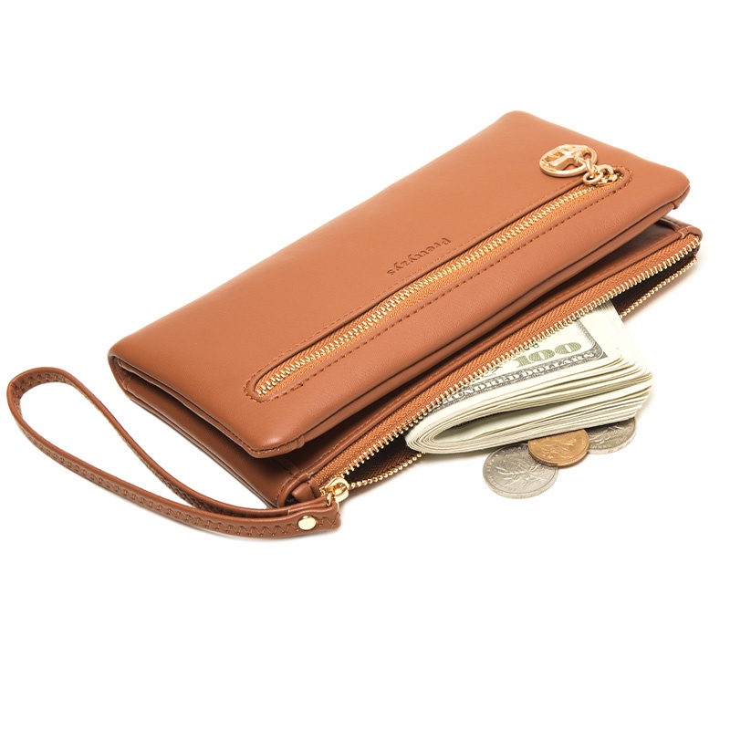 Ví Nữ Dài Da PU Thời Trang Mới