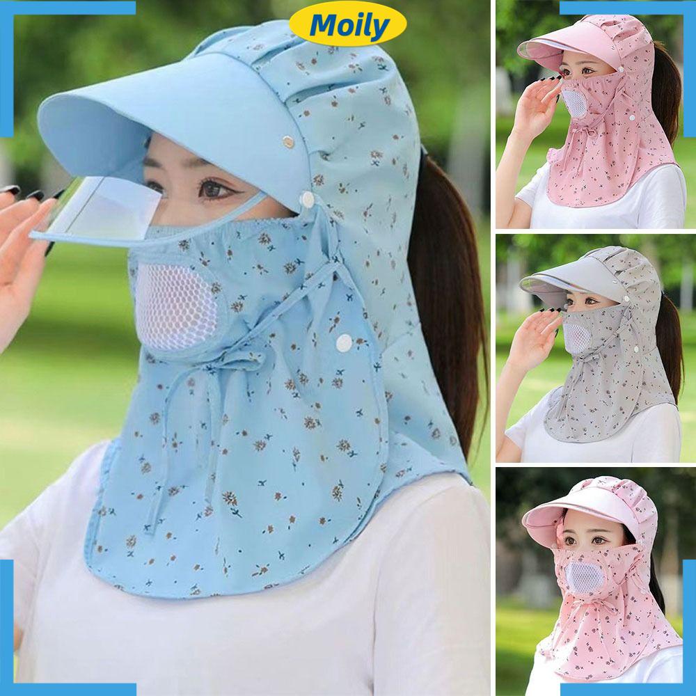 Mũ Rộng Vành Chống Nắng Tia UV Có Thể Tháo Rời Cho Nữ