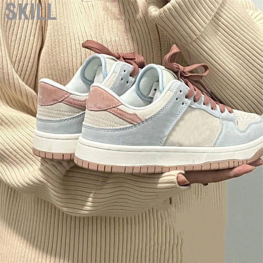 Skill Women Sneakers  Lace Up Sports Shoes Antislip Causal for Daily Wear