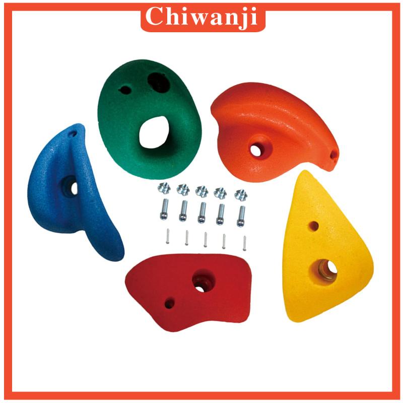 Bộ 5 Giá Đỡ Leo Núi / Chơi Trong Nhà / Ngoài Trời Nhiều Màu Sắc