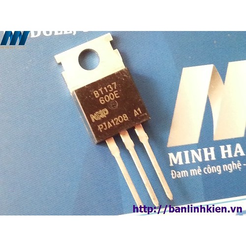 BT137-600E TO220 TRIAC 8A 600V