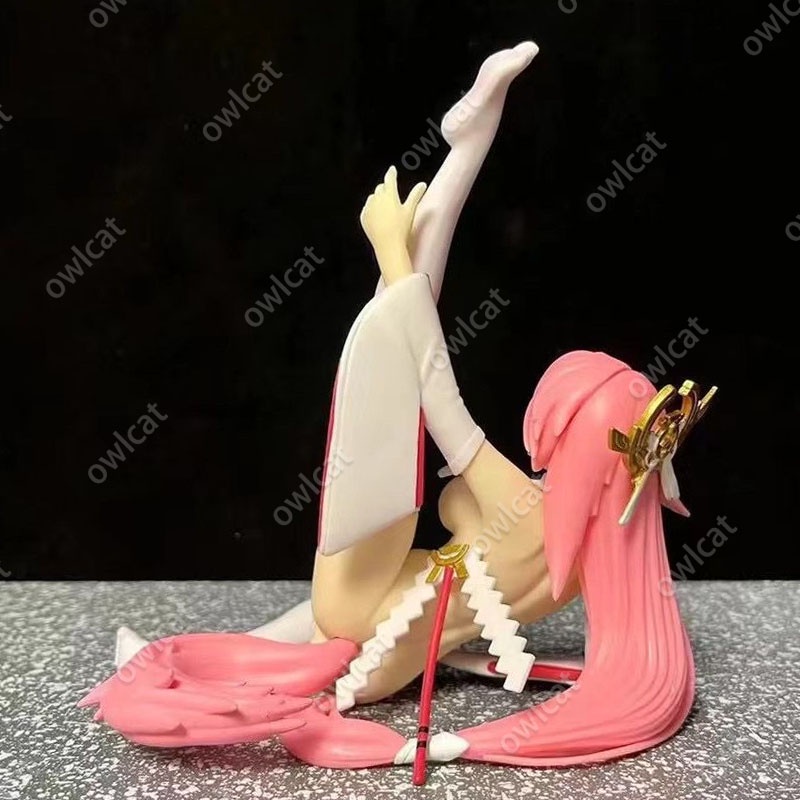 Mô Hình Nhân Vật Genshin Impact Yae Miko  15cm Fox Miko Kimono Girl Guuji Oneesan Inazuma Kitsune Dreaming Packed in Box Model Kitsune Figure