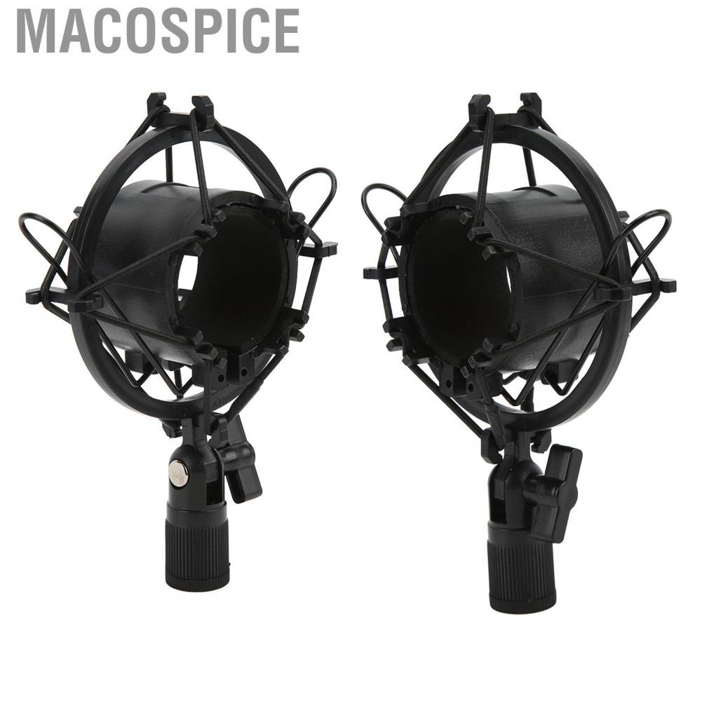 Macospice Microphone Shock Mount Holder Mic  47‑57mm For Recording ZIN