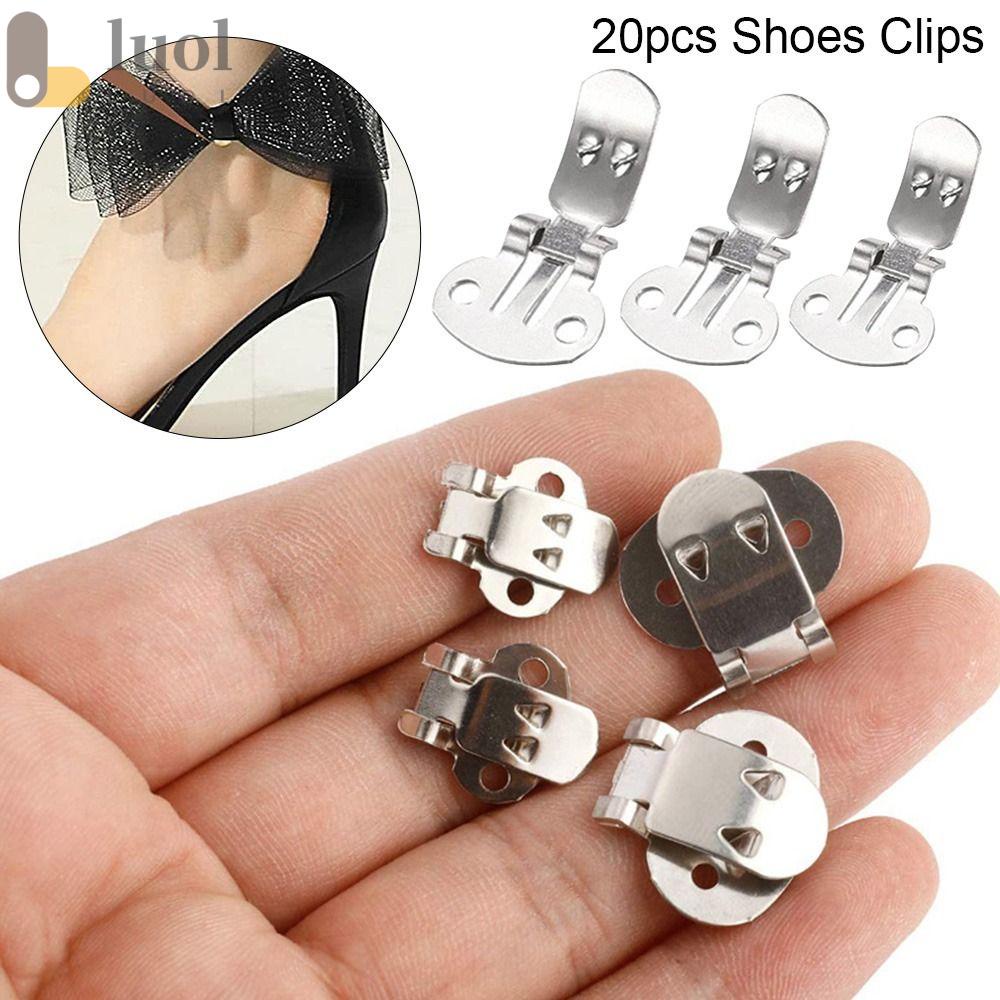 Set 20 Kẹp Inox Đính Hoa Dùng Để Cố Định Giày Tiện Dụng