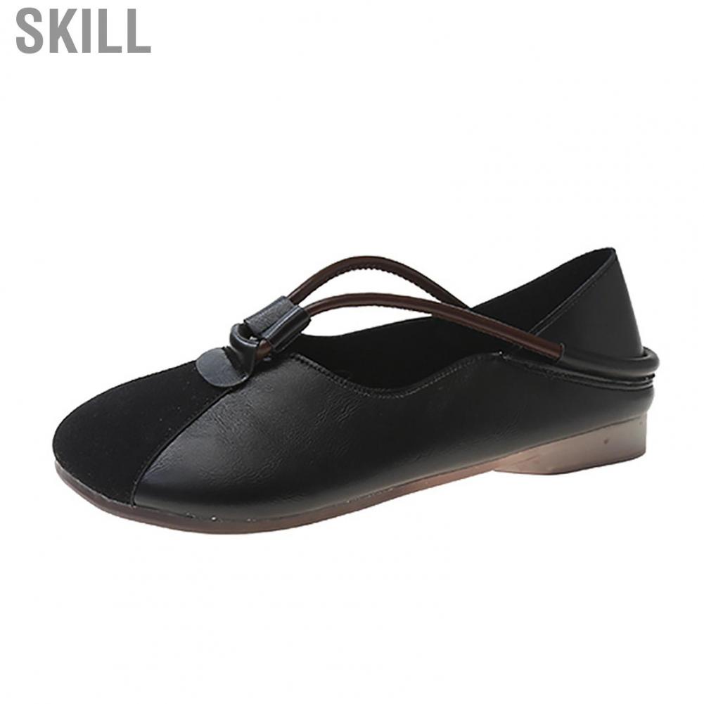 Skill Girl Shoes  Round Head Pretty Design Free Matching Women Flat for Date
