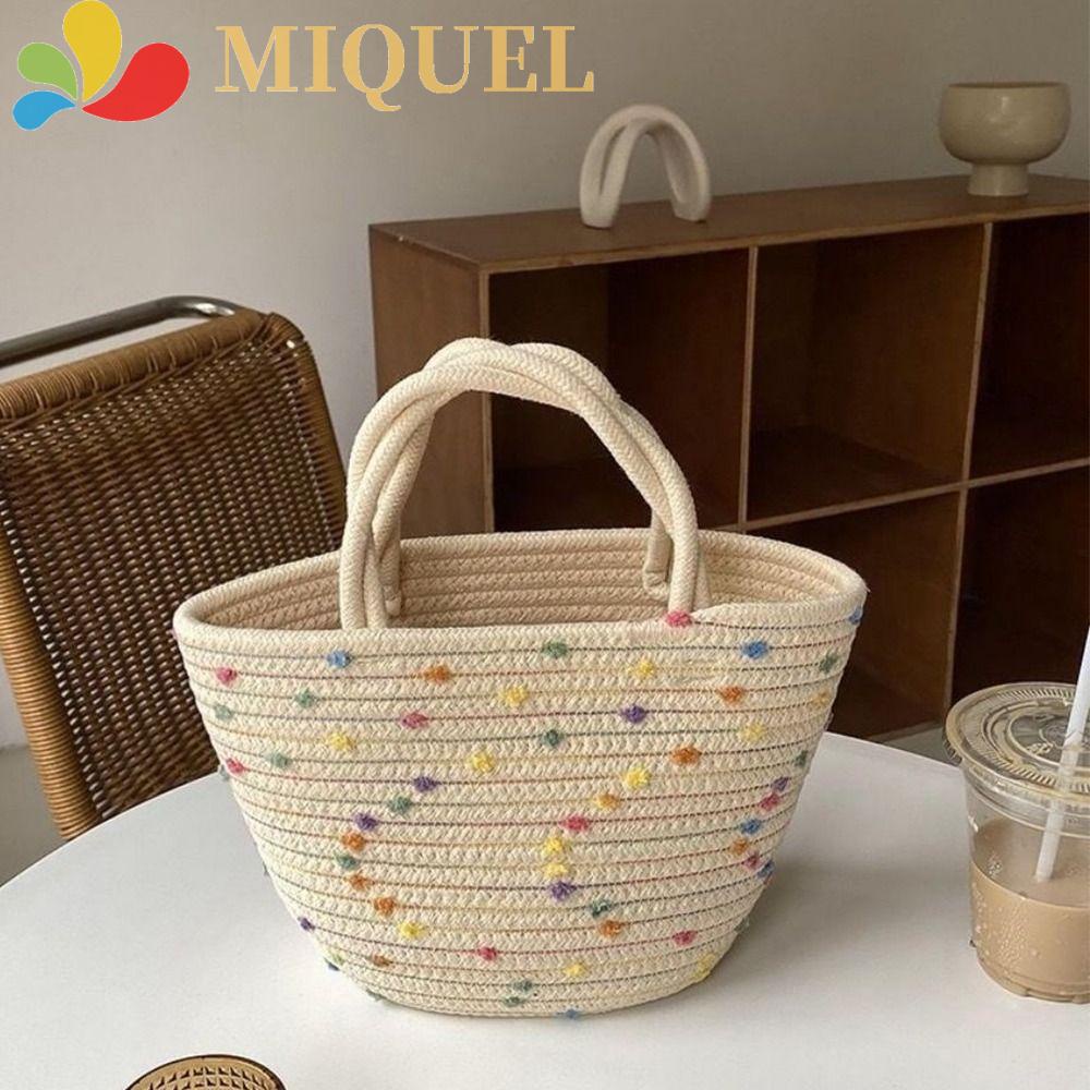 Túi Xách Đan Lát Phong Cách Bohemian Xinh Xắn Dành Cho Nữ