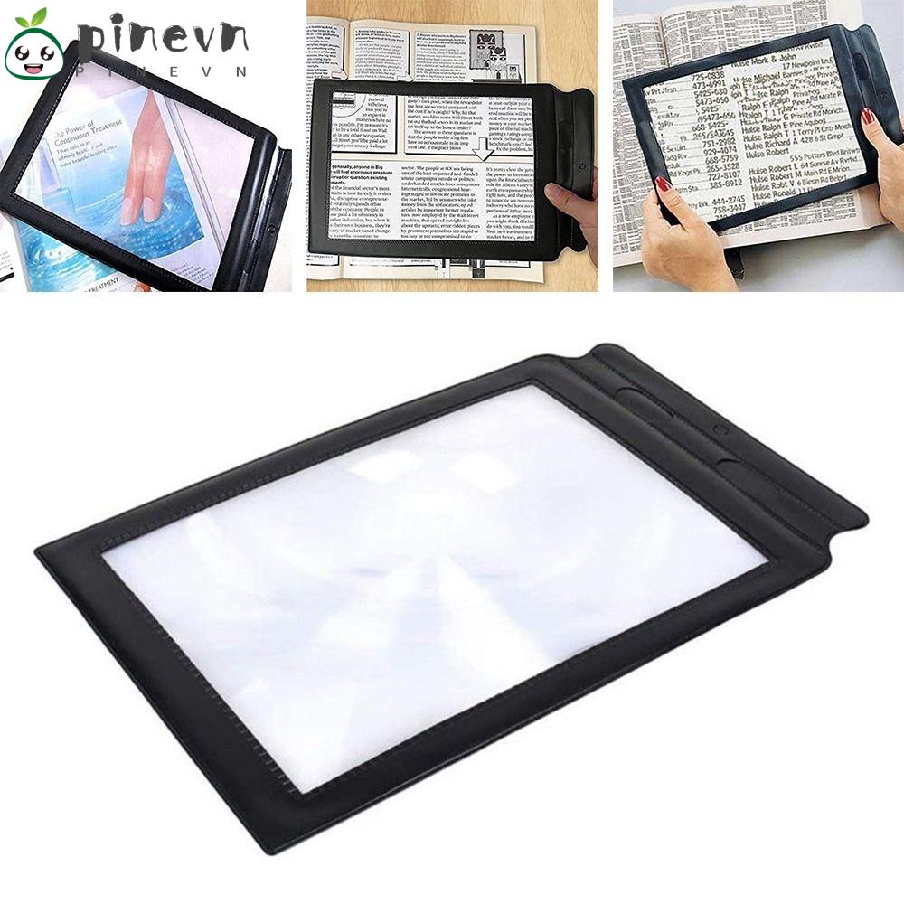 Kính Lúp Đọc Sách Khổ A4 Tiện Lợi
