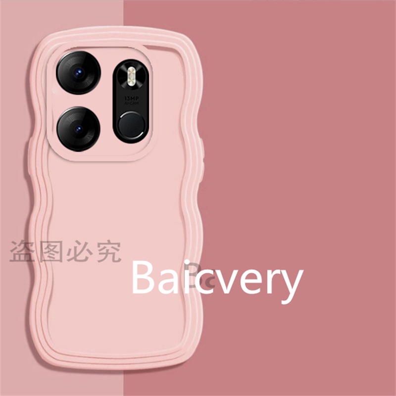 Ốp Điện Thoại TPU Silicon Mềm Chống Sốc Thiết Kế Thời Trang Đơn Giản Cho infinix Smart 7 / Tecno Spark Go 2023 Edge