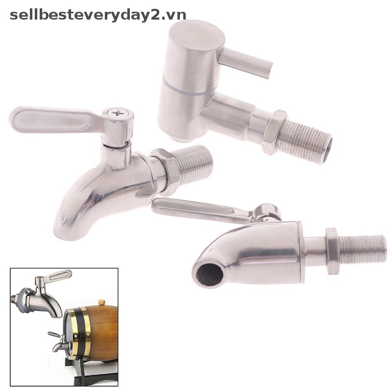 Vòi Rót Rượu Bia Bằng Thép Không Gỉ 304 Cao Cấp