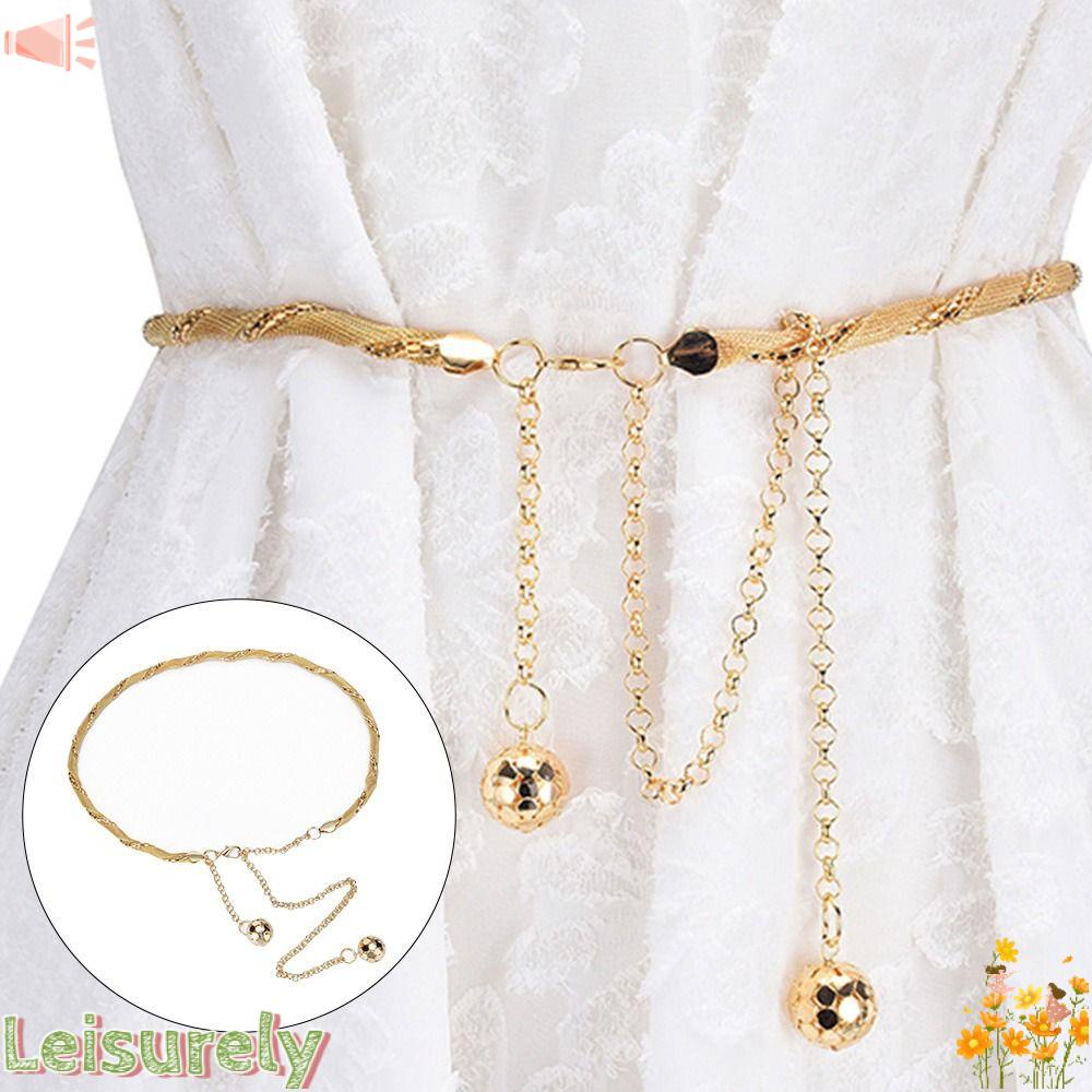 Thắt Lưng Dây Xích Kim Loại Sang Trọng Hợp Thời Trang|Thắt Lưng Thời Trang Phong Cách Năng Động