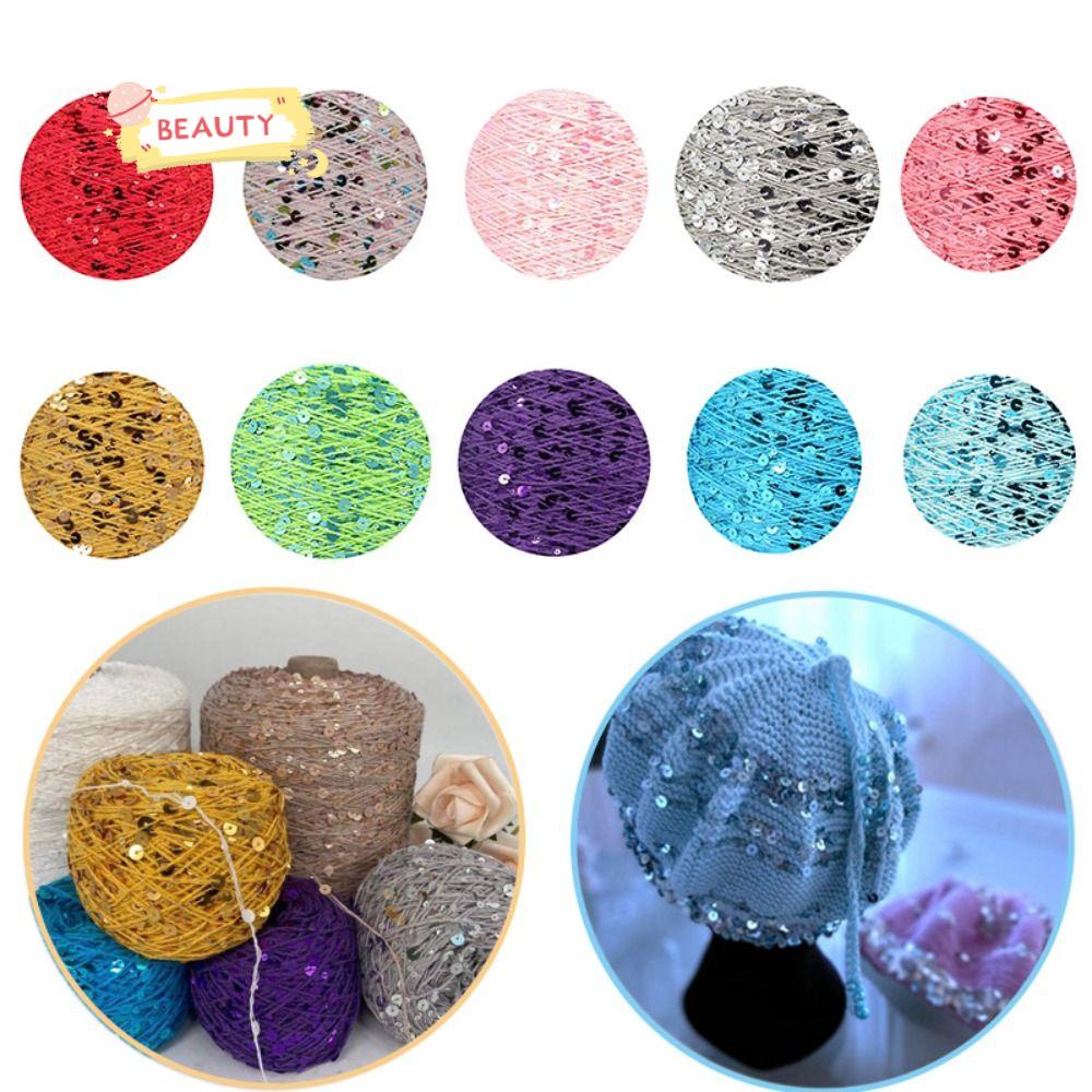 Cuộn Len Cotton Dùng Đan Khăn Choàng / Mũ Cho Búp Bê DIY