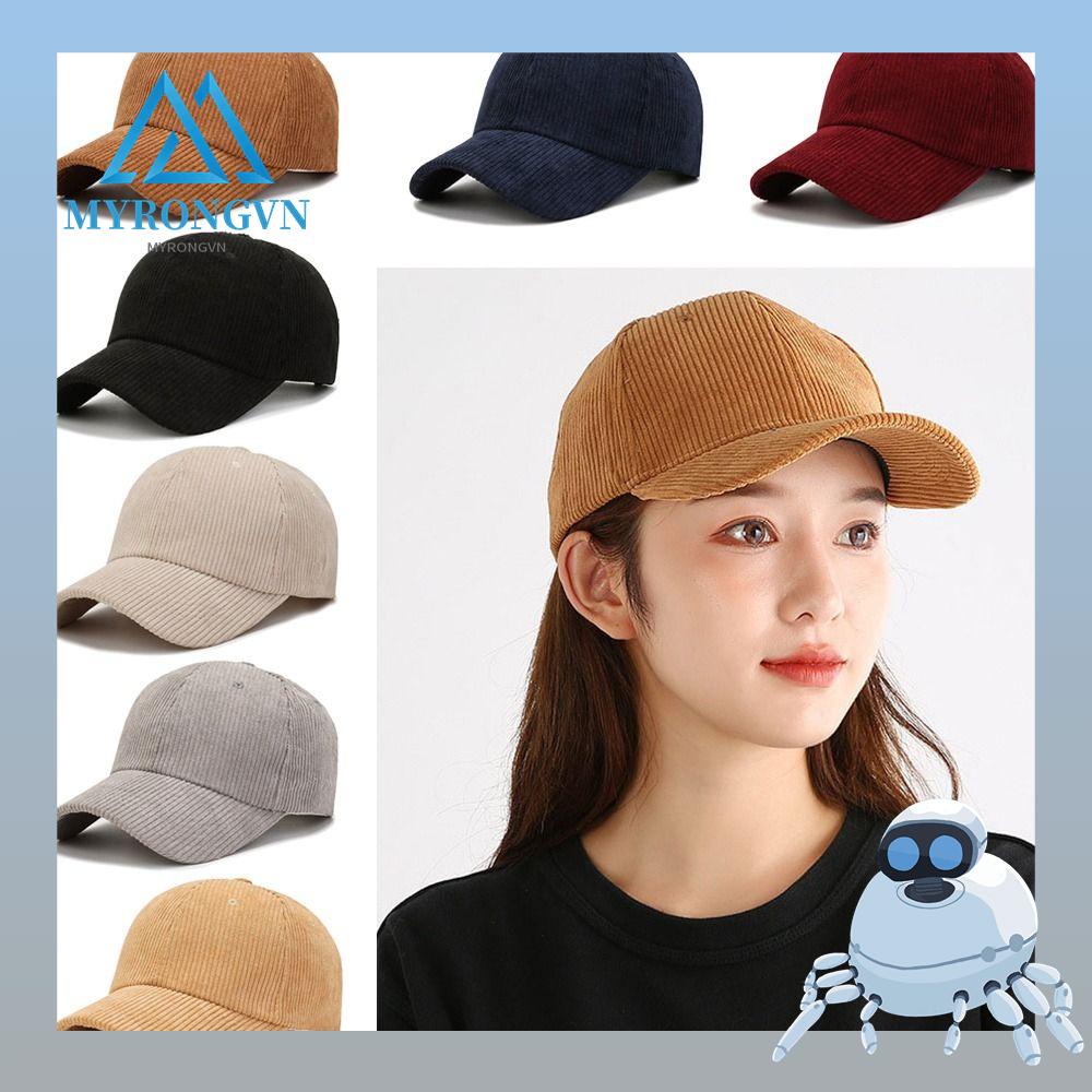 Mũ Lưỡi Trai Nhung Kẻ Phong Cách Vintage Dành Cho Nam Và Nữ