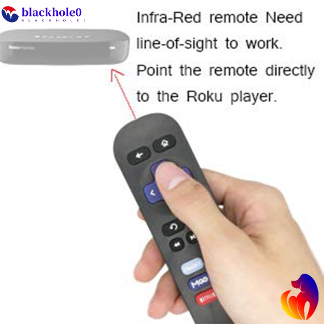 Điều Khiển Từ Xa Thay Thế Tương Thích Với Roku 1 / Roku 2 / Roku 3 / Roku 4 / HD / LT / XS / XD