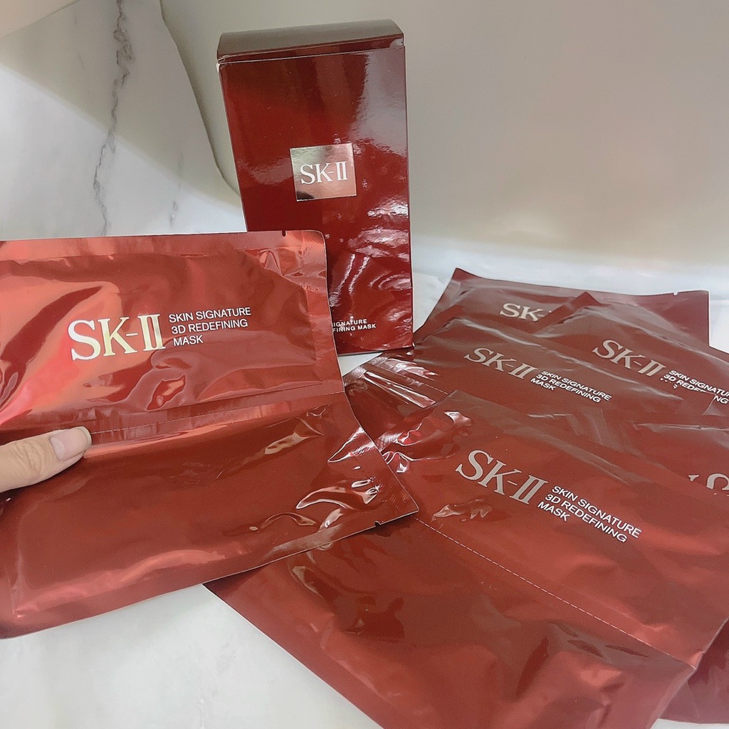 Mặt Nạ 3D SK-skii / sk2 / Làm Săn Chắc Và Thon Gọn Khuôn Mặt