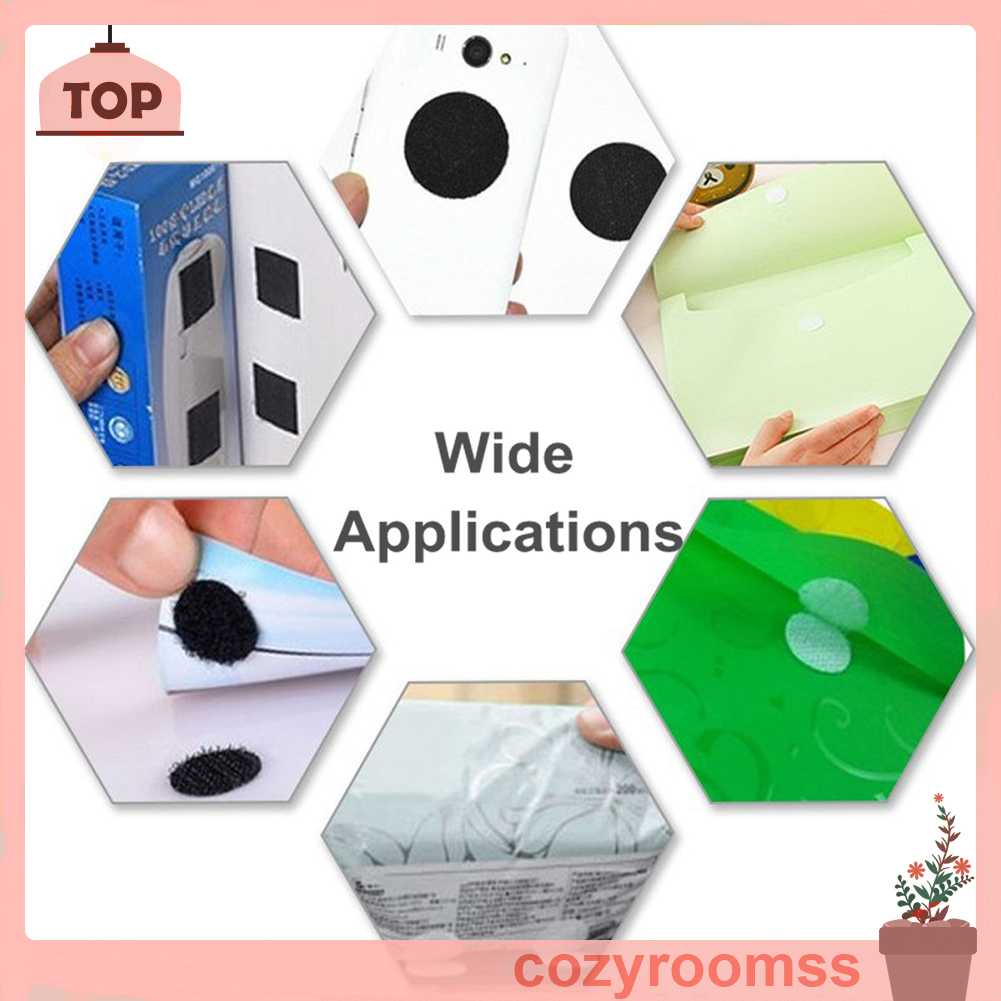 Bộ 50 Cặp Băng Keo Dán Hai Mặt Hình Tròn Siêu Dính