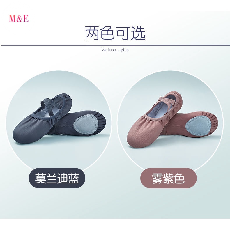 Hàng Mới Về Giày Múa Ba Lê Đế Mềm Phong Cách Trung Hoa Cổ Điển Cho Nữ 2023