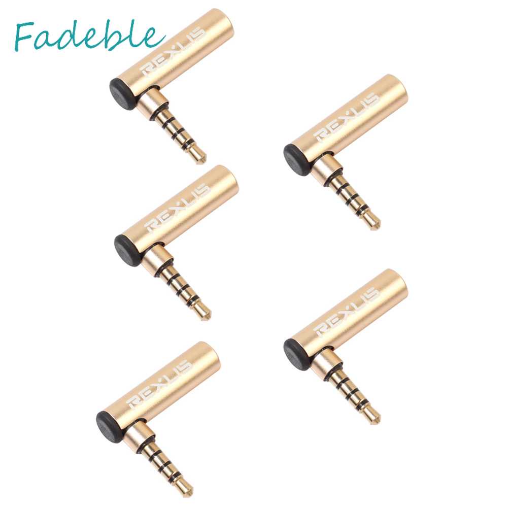 Đầu Nối Âm Thanh Bẻ Góc 90o 3.5mm