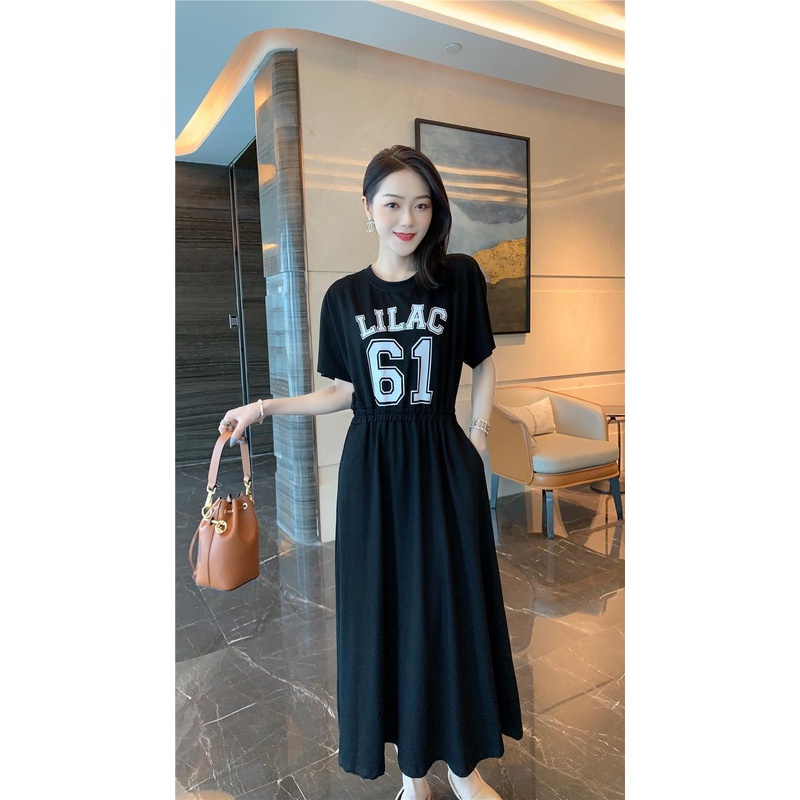 Đầm Dài Thời Trang Mùa Hè Phong Cách Hàn Quốc Dành Cho Nữ