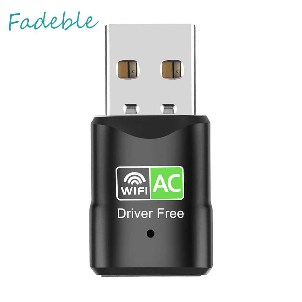 Usb Thu Sóng WiFi Băng Tần Kép 600M Thẻ