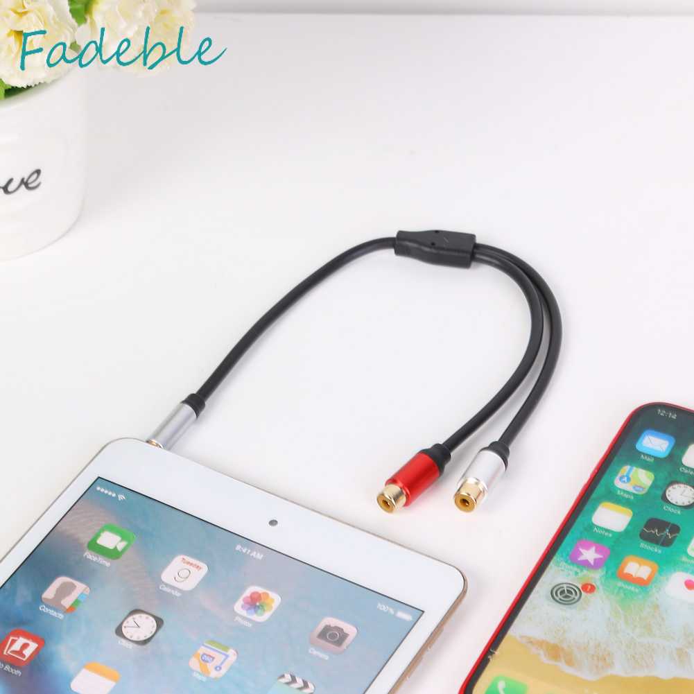 Cáp ChuyểN ĐổI Âm Thanh 3.5mm Sang 2RCA HìNh Chữ Y Cho MáY TíNh BảNg / PC