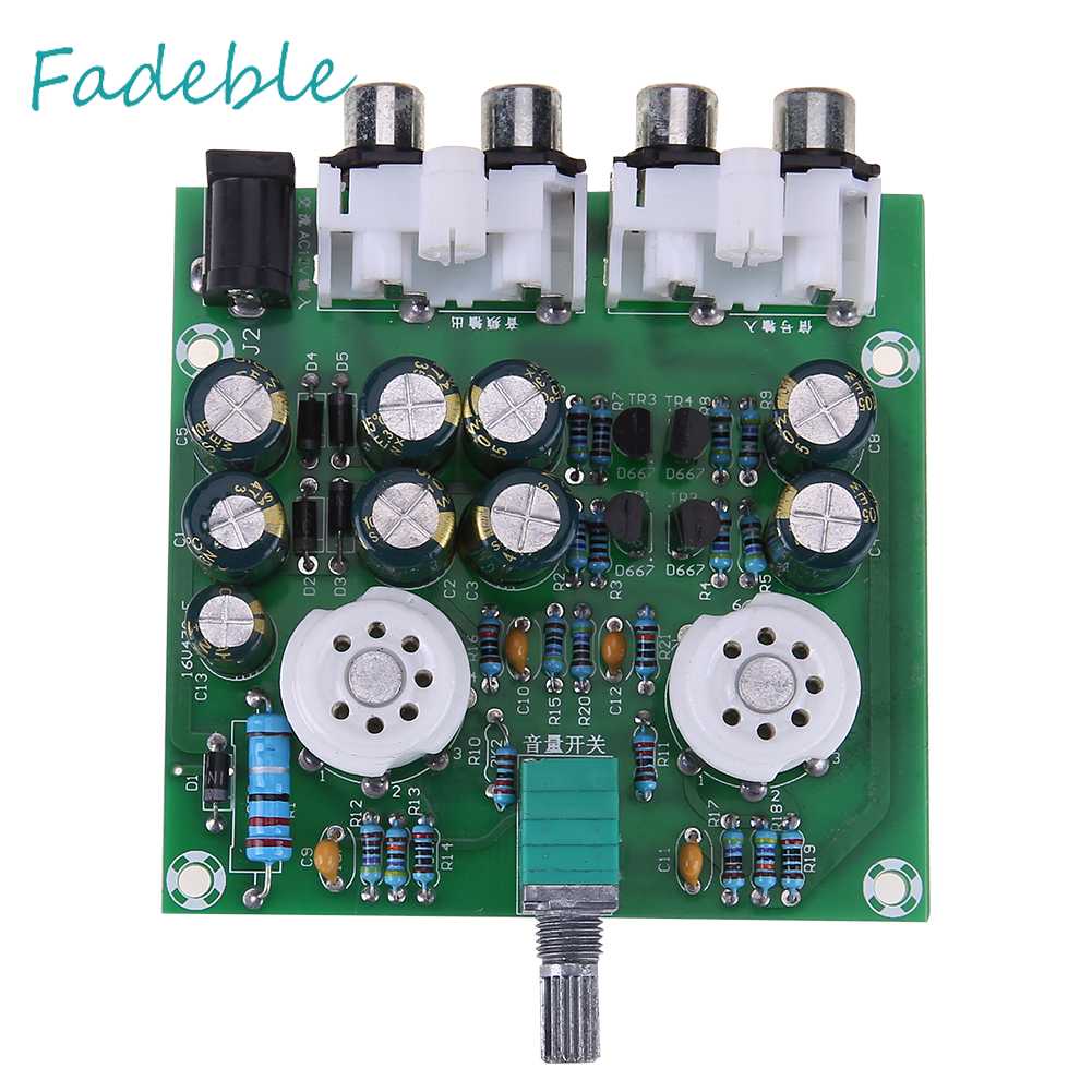 Bảng Mạch Khuếch Đại Âm Thanh Hifi Stereo 6J1