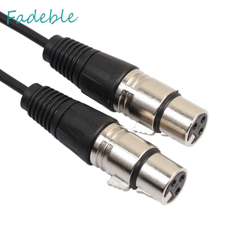 Cáp Nối Dài XLR 3 Pin Male Sang 2 XLR Female