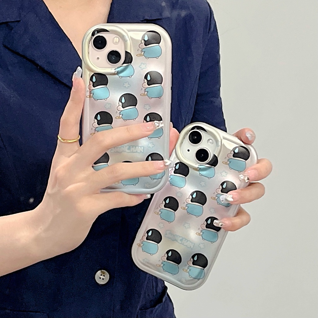 Ốp Điện Thoại TPU Chống Sốc Họa Tiết Shinchan Cho iPhone 14 13 12 11 Pro Max