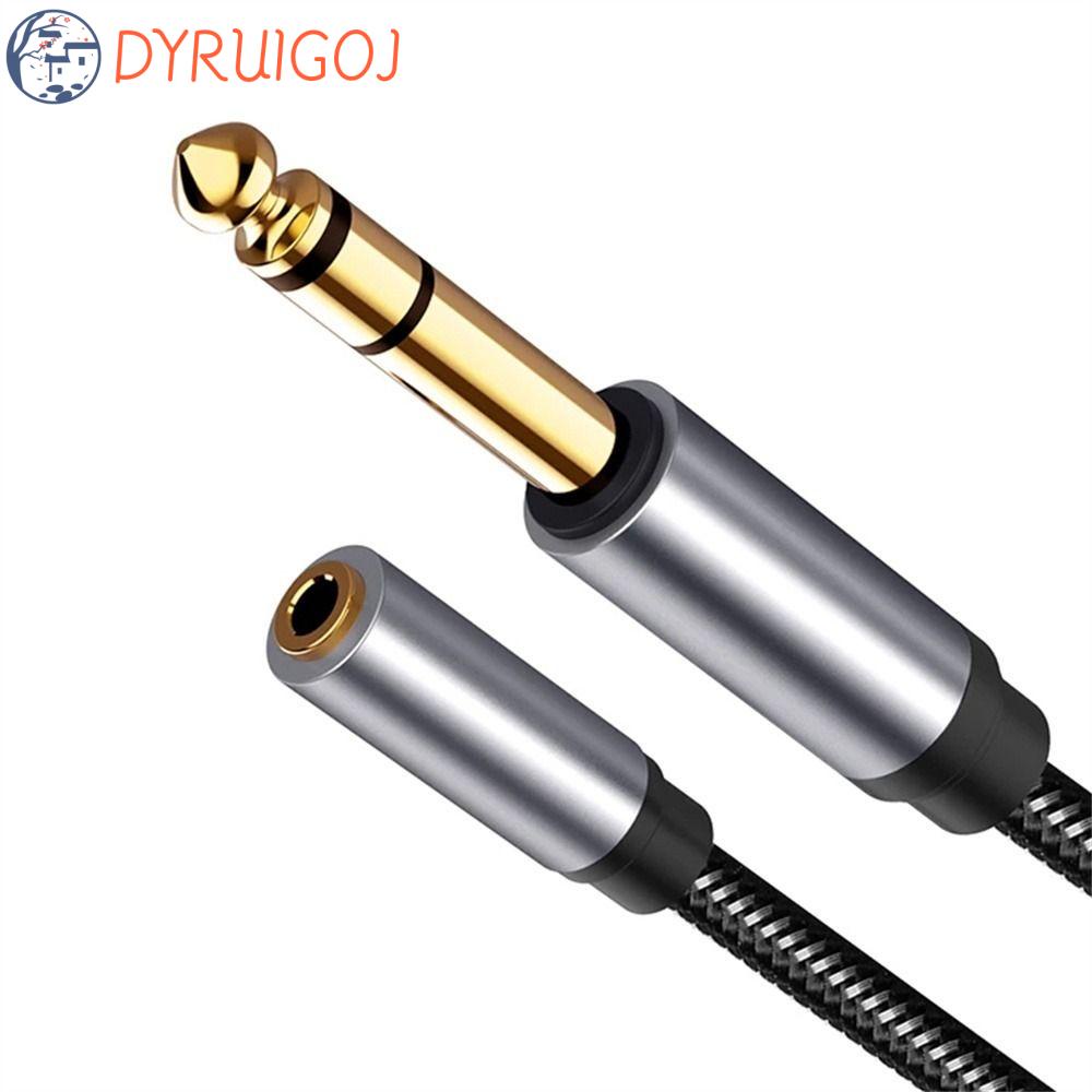 Dây Cáp Âm Thanh Chuyển Đổi Cổng Aux 6.35 Sang Cổng 3.5mm Chuyên Dụng Cho Tai Nghe