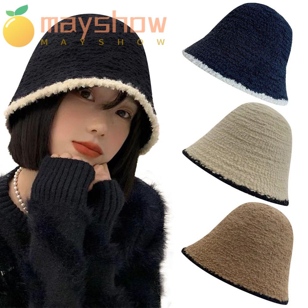 Mũ Len Mềm Mại Co Giãn Thời Trang Mùa Đông