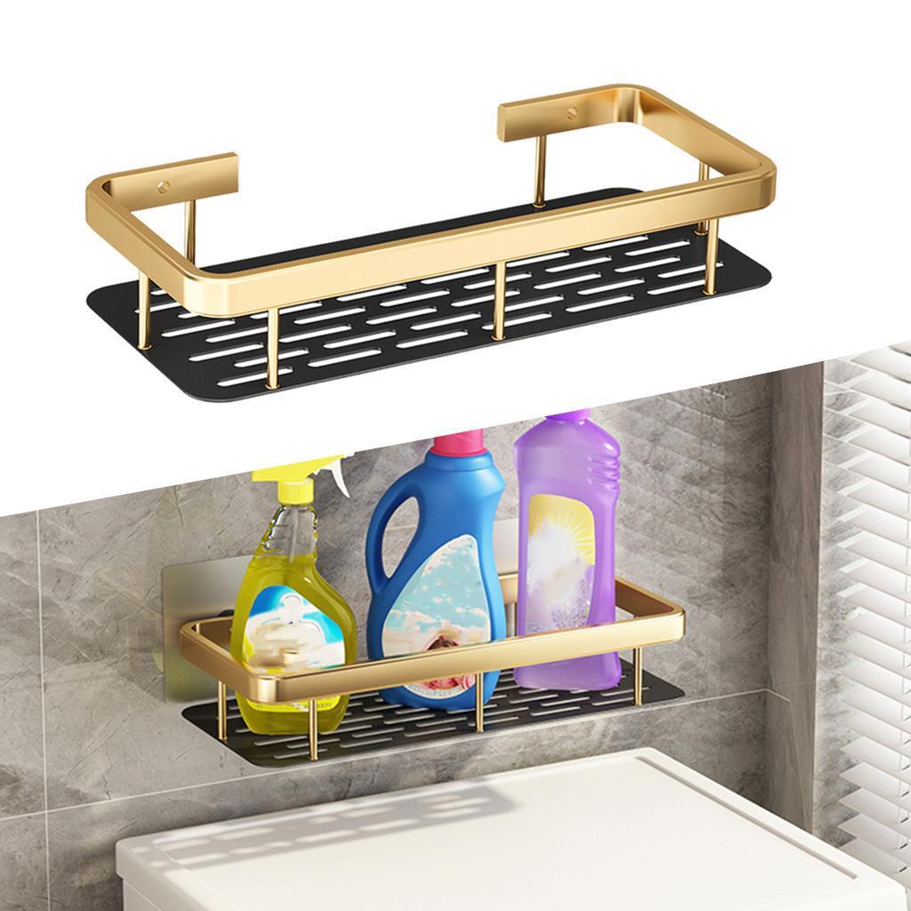 Khay Đựng Đồ Dùng Gắn Tường Không Cần Đục Lỗ Tiện Dụng Cho Nhà Tắm