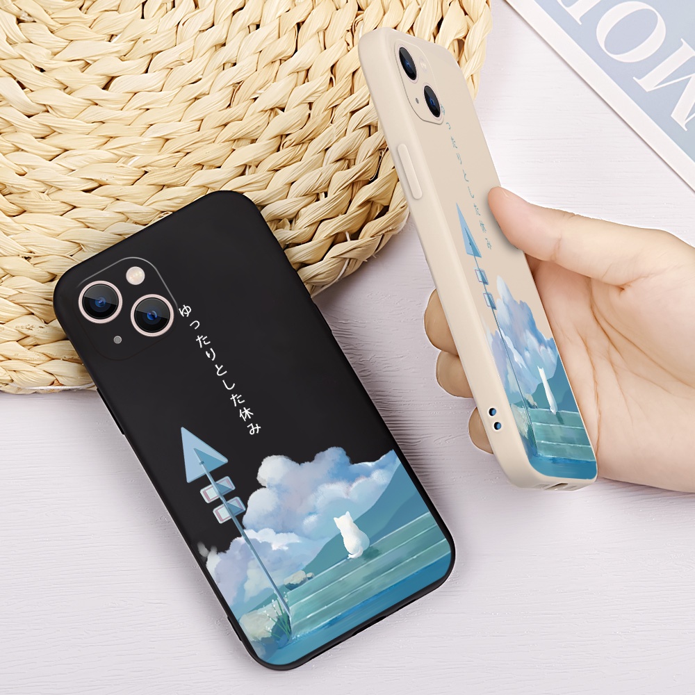 Ốp Điện Thoại TPU Dẻo Họa Tiết Hoạt Hình Chú Mèo Cho Samsung Galaxy S23 S23 Ultra S23 Plus A33 A54 A14 A34 M23 A04 M04 B1K78L