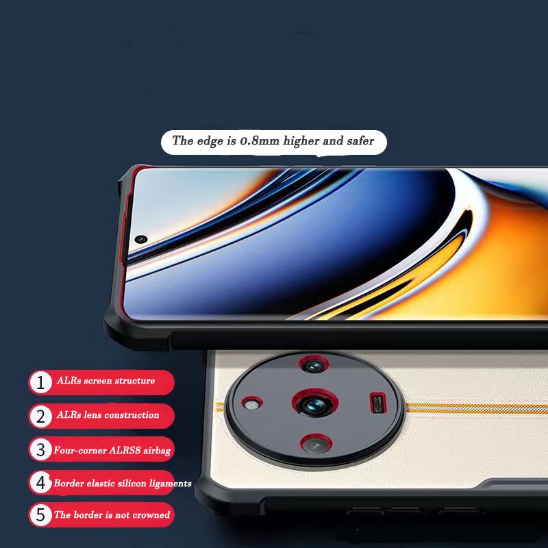 Ốp Điện Thoại Túi Khí Chống Sốc Cho Realme 11 Pro + 10 9 Pro Plus 9i 4G 5G 2022 C25s C21Y C17 C15 C12 C11