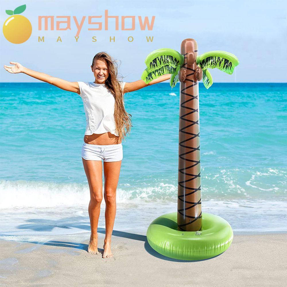 Phao Bơi Bơm Hơi Hình Cây Cọ Nhiệt Đới Phong Cách Hawaii 66Inch