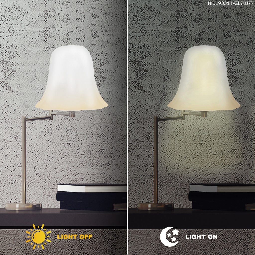 Chụp Đèn Chùm Bằng Kính Mờ Để Bàn Trang Trí