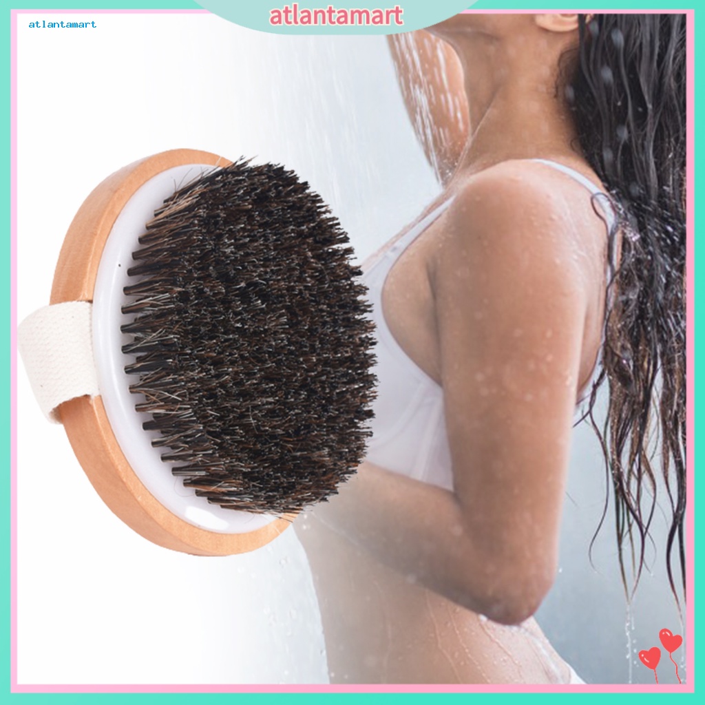 Túi Đựng Đồ Dùng Cao Cấp Tiện Dụng| Bàn Chải Tắm Lông Ngựa Cán Gỗ Dài Massage Thoải Mái