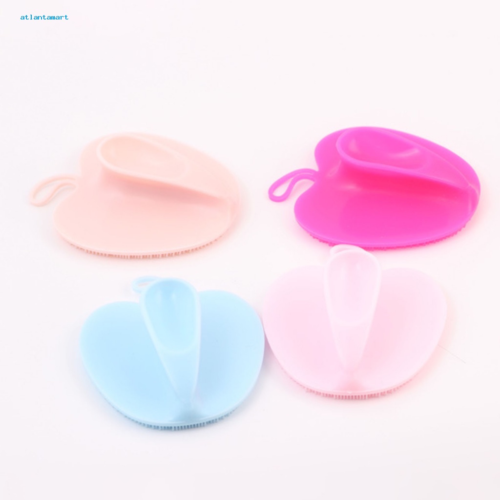 Túi Đựng Đồ Dùng Cao Cấp Tiện Dụng| Bàn Chải Chà Rửa Mặt Cầm Tay Siêu Mềm Thân Thiện Với Da Chống Trượt Tẩy Tế Bào Chết