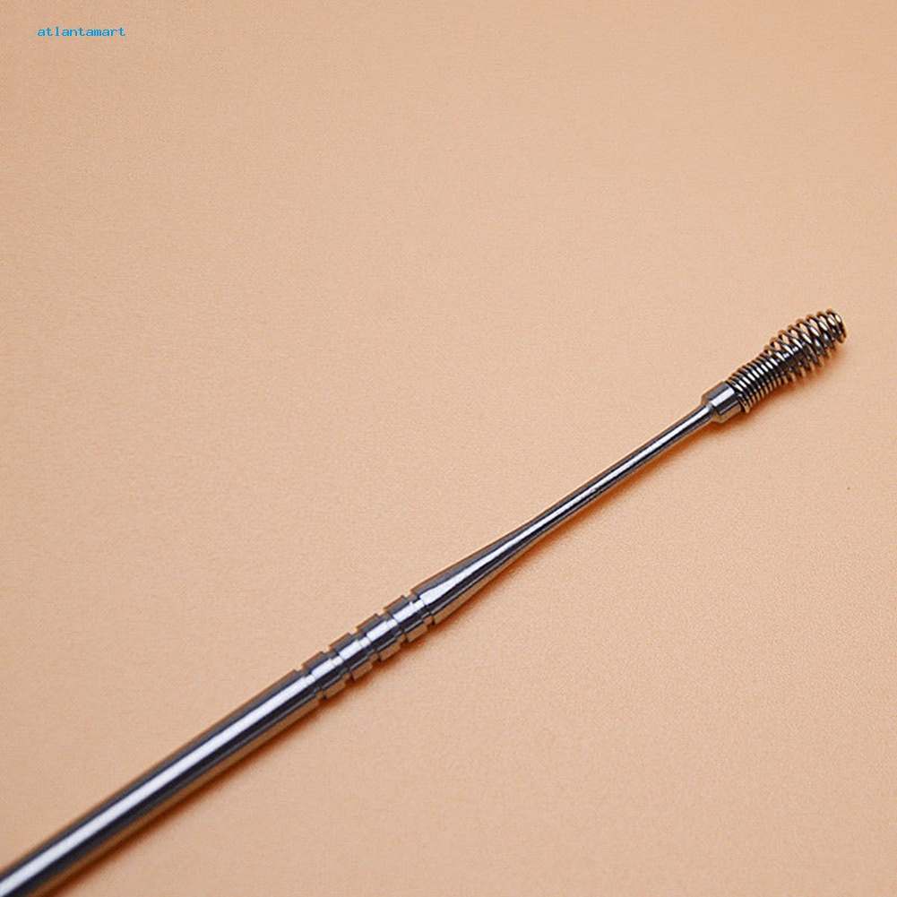 Túi Đựng Đồ Dùng Cao Cấp Tiện Dụng| Dụng Cụ Lấy Ráy Tai Hình Xoắn Ốc Bằng Thép Không Gỉ