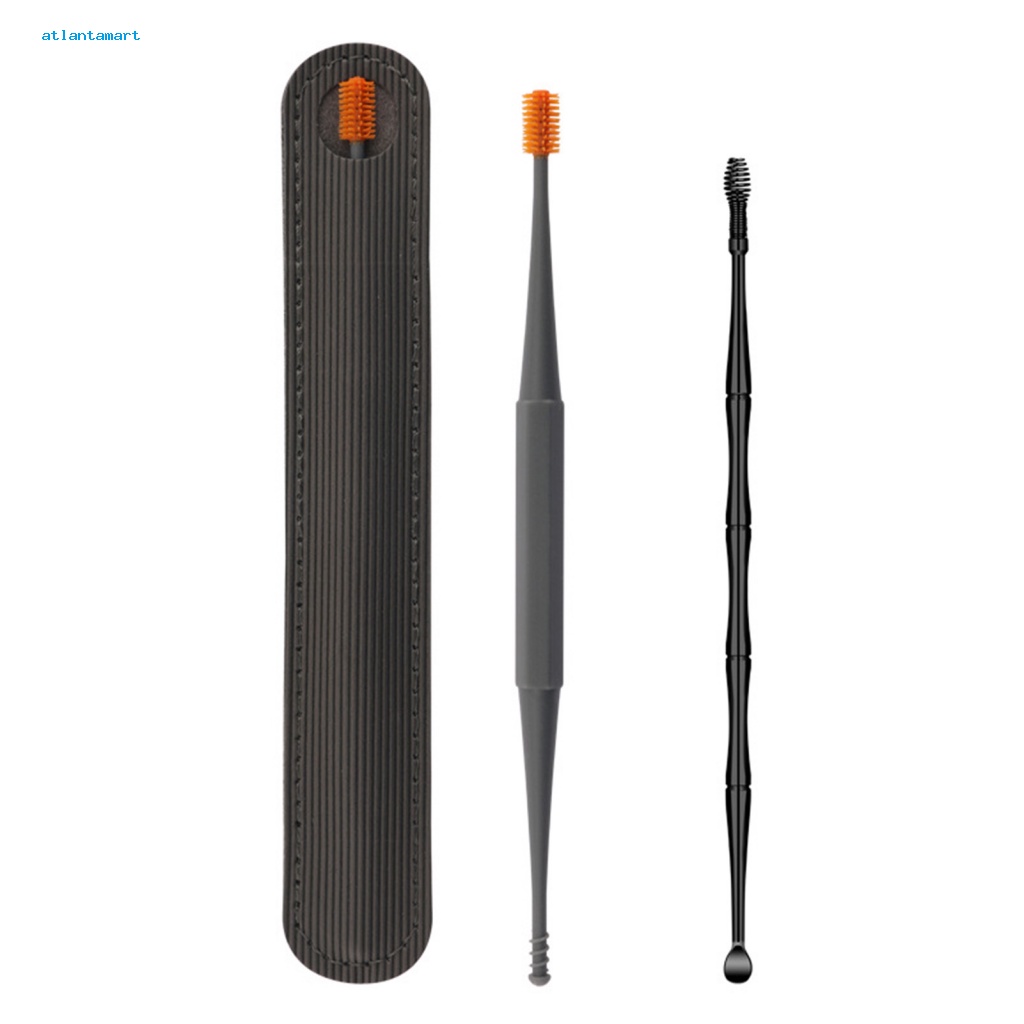 Túi Đựng Đồ Dùng Cao Cấp Tiện Dụng| 1 Bộ Dụng Cụ Lấy Ráy Tai Xoay 360 Độ Kèm Túi Đựng Tiện Lợi